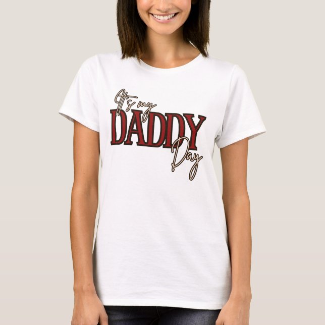 Camiseta Es mi día de papá (Anverso)
