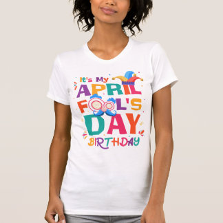 Camiseta Es mi día de tonto de abril para las mujeres