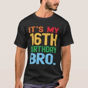 Camiseta Es Mi Dieciséis Aniversario De La Divertida Fiesta