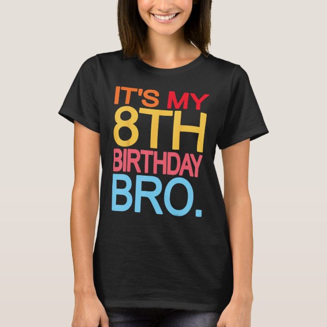 Camiseta Es mi diseño de Chiste de cumpleaños (Anverso)