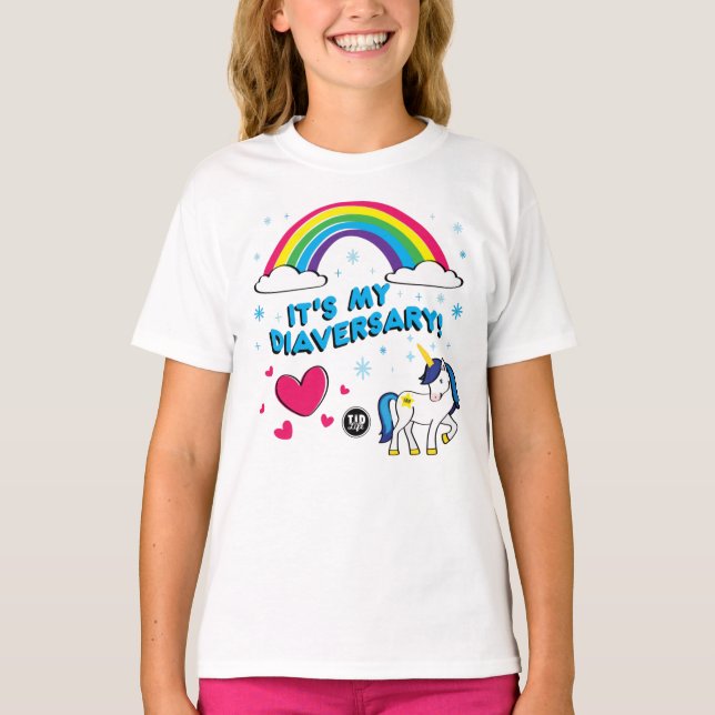 Camiseta Es mi Diversario (Anverso)
