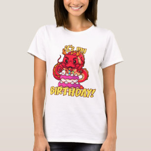 Camiseta Es mi dragón de cumpleaños