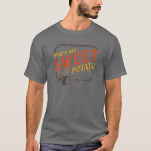 Camiseta Es mi dulce papa - Apuesto a que soy la pareja de