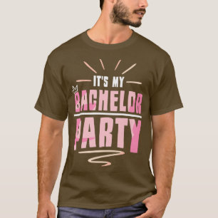 Camiseta Es mi equipo de novio de despedida de soltero
