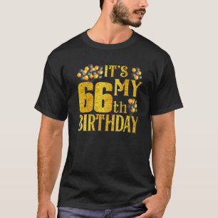 Camiseta Es Mi Feliz Cumpleaños 66 De 1956 Tee De Cumpleaño
