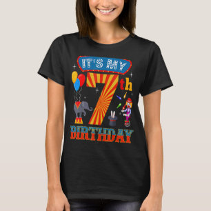 Camiseta Es mi Fiesta de circo de séptimo maestro de canto 