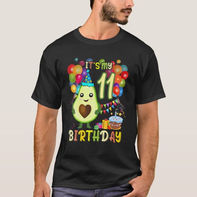 Camiseta Es Mi Fiesta De Cumpleaños De Ataque De Aniversari (Anverso)