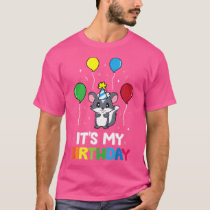 Camiseta Es Mi Fiesta De Cumpleaños Del Bloc De Noche