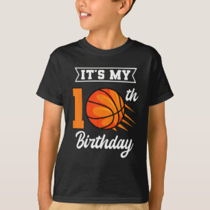 Camiseta Es mi Fiesta de cumpleaños número 10 del Bday de B