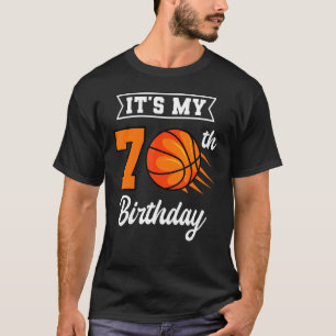 Camiseta Es mi Fiesta de cumpleaños número 70 del baloncest