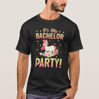 Camiseta Es Mi Fiesta de Despedida de Soltero Groomsmen No