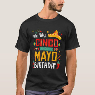Camiseta Es mi Fiesta gracioso de cinco de mayo