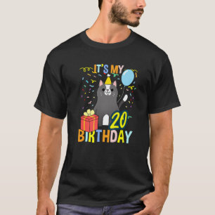 Camiseta Es Mi Gato De Tuxedo De 20 Años