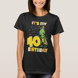 Camiseta Es Mi Grasshopper de 40 cumpleaños