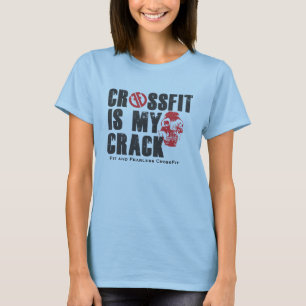 Camiseta es mi grieta - ajuste y audaz