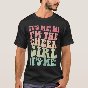Camiseta Es Mi Hola Soy La Chica Animadora Adolescentes Div