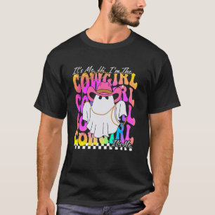Camiseta Es Mi Hola Soy La Vaquera Es Mi Fantasma Lindo Oes