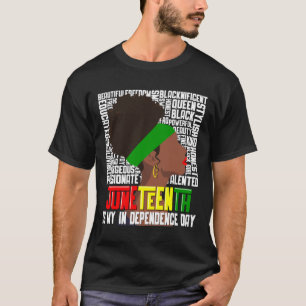 Camiseta ¿Es mi independencia feliz día de la mujer negra?