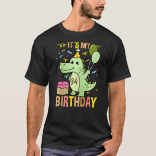 Camiseta Es mi lagarto de cocodrilos de cumpleaños número 3
