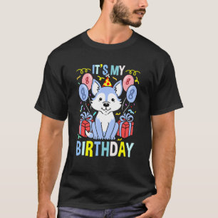Camiseta Es mi lobo de cumpleaños 8