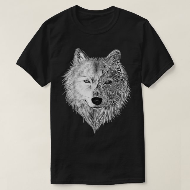 Camiseta es mi lobo T-Shirt (Diseño del anverso)
