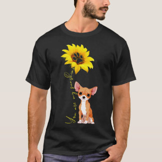 Camiseta ¿Es mi mamá chihuahua de los grandes perros?
