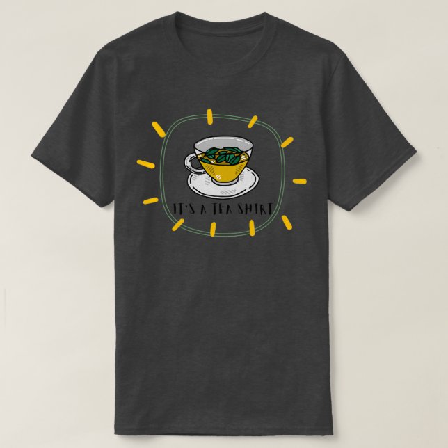 Camiseta es mi meme de té divertido (Diseño del anverso)