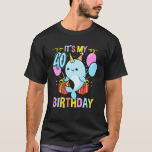 Camiseta Es Mi Narwhal De Cumpleaños 40