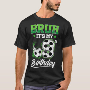 Camiseta Es mi noveno cumpleaños Chico fanático del deporte