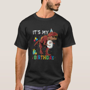 Camiseta Es mi noveno cumpleaños feliz 9 años de dinosaurio