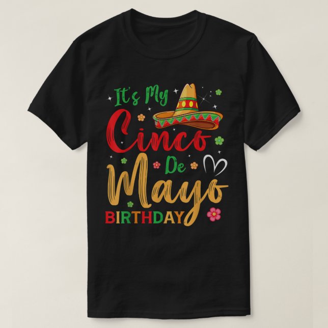 Camiseta Es mi novio Cinco De Mayo (Diseño del anverso)