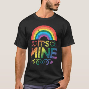Camiseta es mi orgullo LGBTQ+ Gay Rainbow Pride amor LGBT