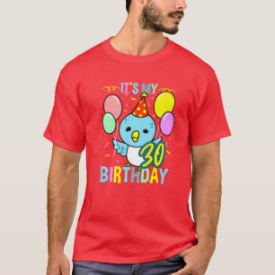 Camiseta Es Mi Pájaro Mascota Bugie De 30 Años