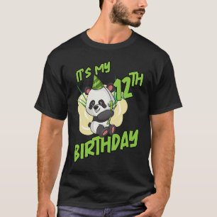Camiseta Es Mi Panda de 12 Años