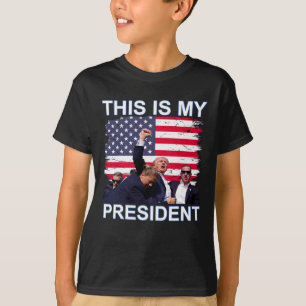 Camiseta ¿Es mi presidente Trump las elecciones de 2024?