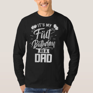 Camiseta Es mi primer cumpleaños como papá padre Fiesta pap