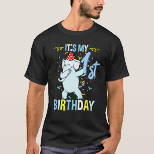 Camiseta Es mi primer cumpleaños, Dabbing Elephant