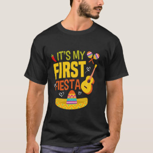 Camiseta Es Mi Primera Fiesta Divertida Cinco De Mayo