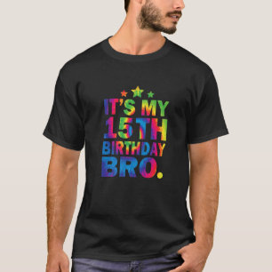 Camiseta Es mi quinto cumpleaños, 15H, chicos de tintes de