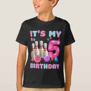 Camiseta Es mi quinto cumpleaños, fiesta de cumpleaños