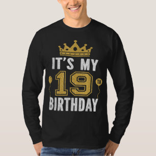 Camiseta Es mi regalo de cumpleaños número 19 para un ancia