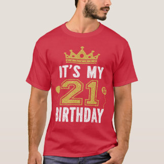 Camiseta Es mi regalo de cumpleaños número 21 para hombre d