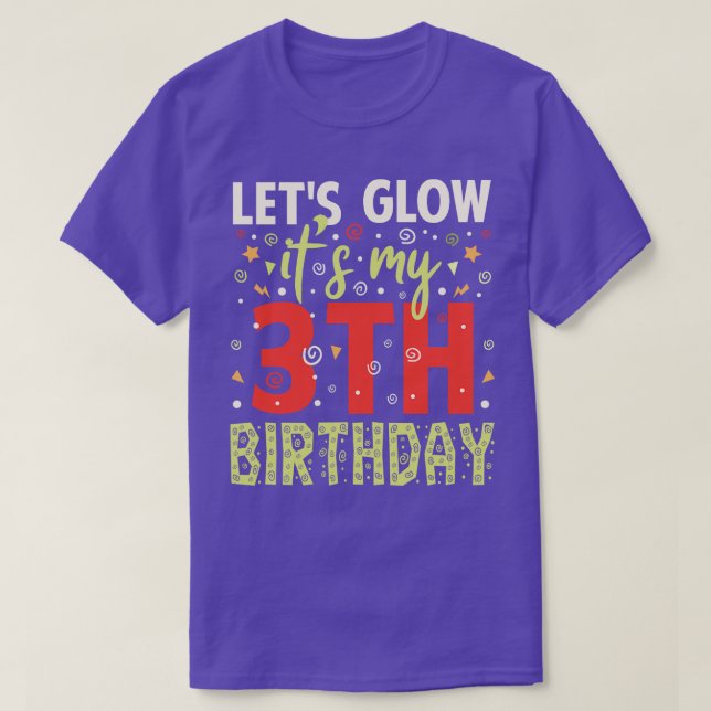 Camiseta Es mi regalo de cumpleaños número 3 (Diseño del anverso)