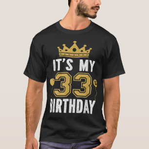 Camiseta Es mi regalo de cumpleaños número 33 para un ancia