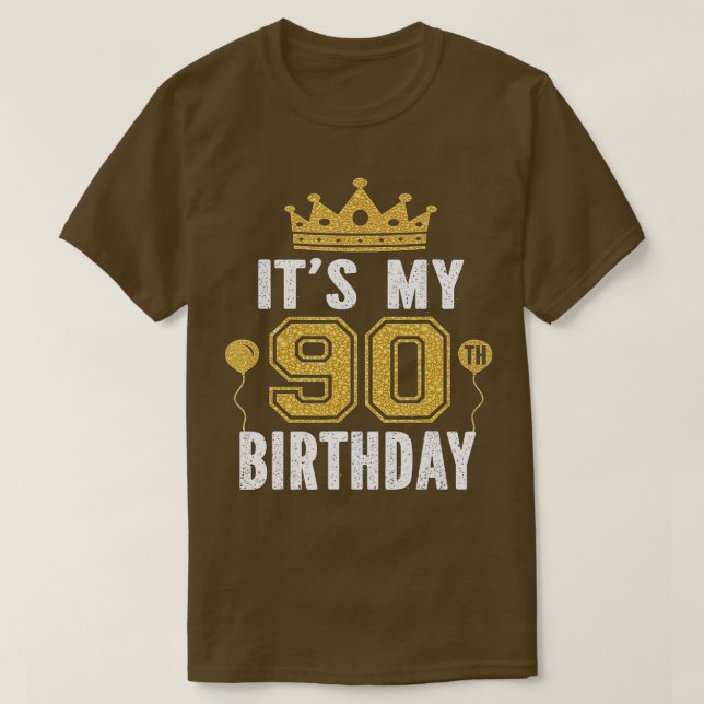 Camiseta Es mi regalo de cumpleaños número 90 para un ancia (Diseño del anverso)