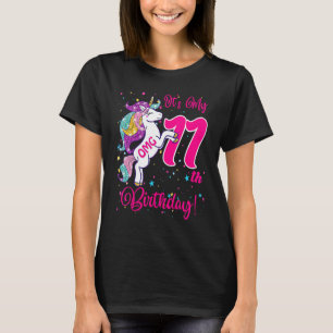 Camiseta Es Mi Ropa De Unicornio De 11 Años Para El Niño Gi