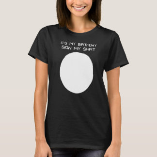 Camiseta Es mi Rótulo de cumpleaños mi Guay