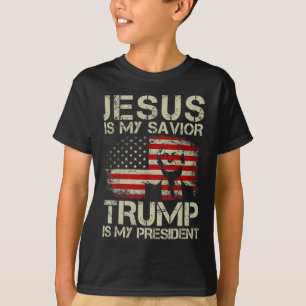 Camiseta ¿Es Mi Salvador Trump Mi Presidente Trump 2024 Est