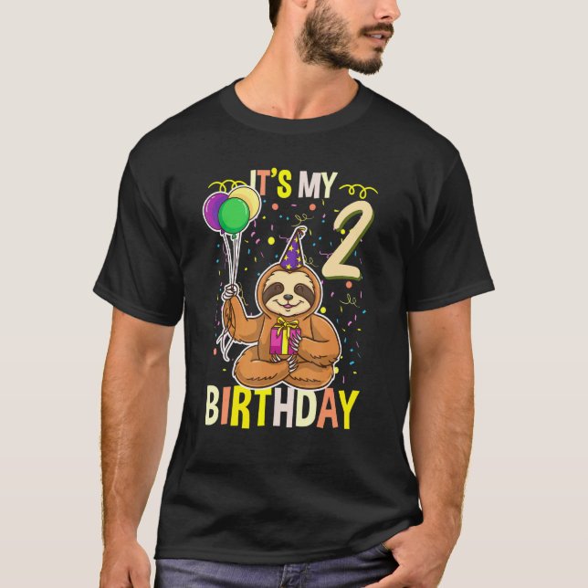 Camiseta Es mi segundo animal de cumpleaños (Anverso)