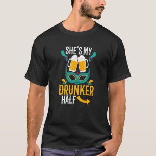 Camiseta Es mi séquito borracho que bebe alcohol